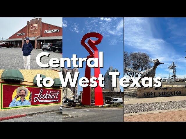 Try the BEST BBQ in Lockhart, family time in San Antonio, and West Texas | US ROADTRIP 🚐🇺🇸