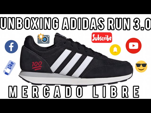 UNBOXING RUN 3.0 ADIDAS "OFERTAS MERCADO LIBRE" 💯😝🫡