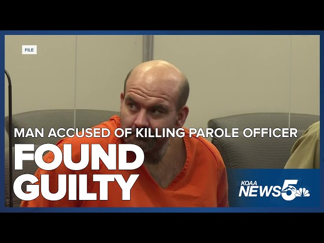 Man accused of running over and killing parole officer found guilty on multiple charges