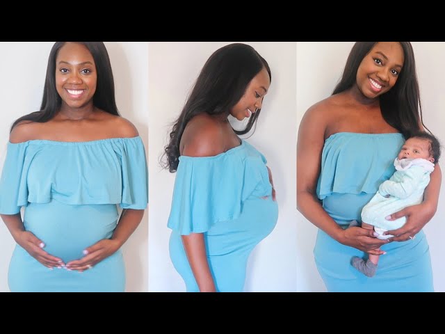 Epic Pregnancy Transformation Week 12- 39 | Pregnancy Progression Week by Week