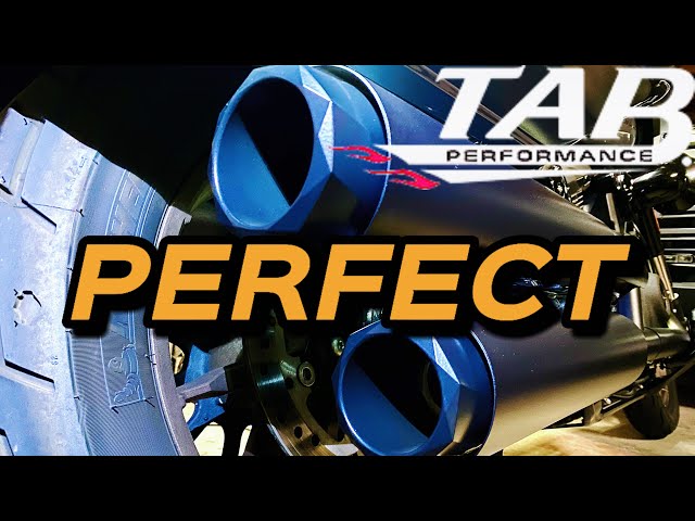 TAB Performance Exhaust Upgrade for Harley Low Rider ST, Softail - BEST Bang for Buck (Sound Check)