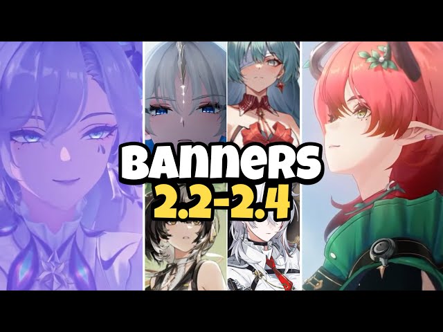 MASSIVE UPDATE!! SPECULATED BANNERS ROADMAP FOR 2.2-2.4 ALONG WITH RERUNS - Wuthering Waves