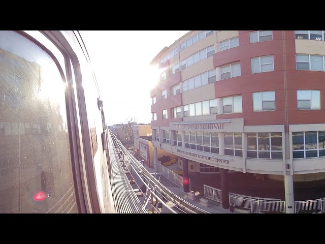 TrainCam 360: F Train South from Kings Hwy To Ave U