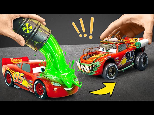 I Made Lightning McQueen: The Craziest Monster Derby Car! 🏎️🏁