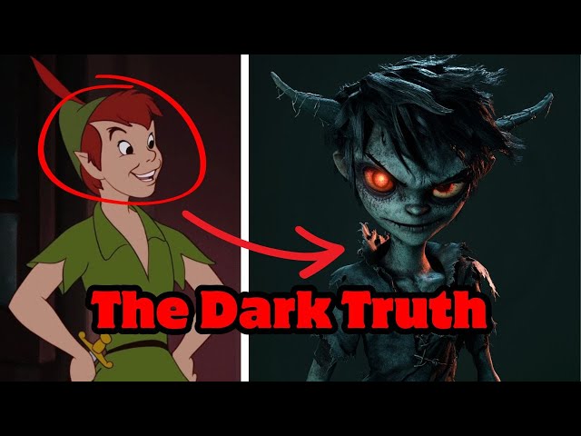 I Explored The Dark Origins of Peter Pan - It's Way More Messed Up Than You Think #disney