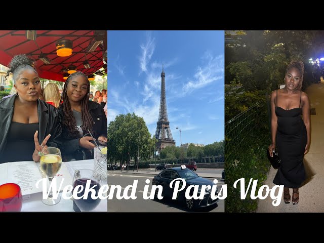 VLOG | Weekend in PARIS w/sisters ,restaurants,Eiffel tower,Jardin du Luxembourg,birthday vlog