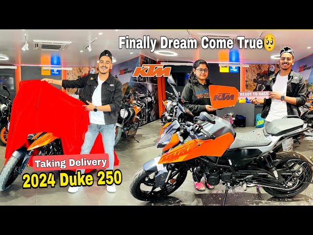 Finally Taking Delivery of My Dream Bike KTM Duke 250 Gen3 😍❤️|| Another Dream Come True