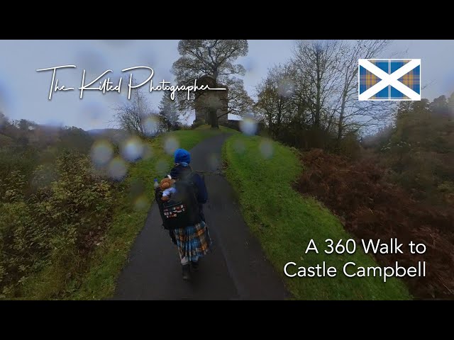 A 360 walk to Castle Campbell / Gloom