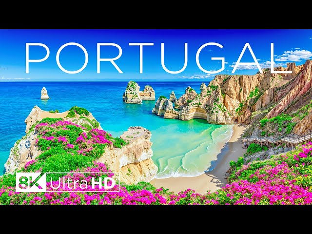 PORTUGAL 8K Ultra HD - Enchanting Beauty of Portugal, Relaxing Scenic Film with Serene Music