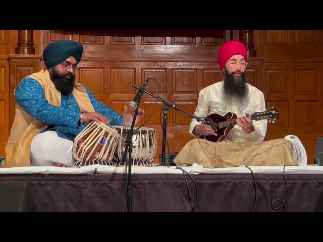 Mandolin Instrument playing Indian classical style. Bhai Gagandeep Singh