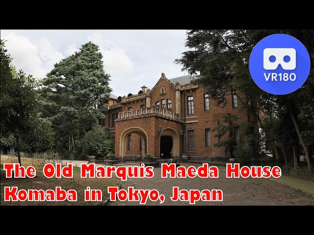 The Old Marquis Maeda House in Tokyo: Umineko When They Cry - Ushiromiya Family Mansion VR VR180 3D