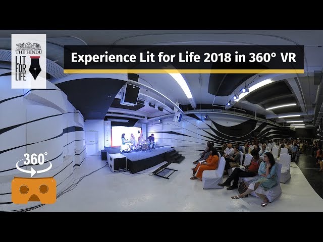 An immersive experience of The Hindu Lit For Life panel discussions