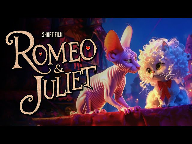 Romeo and Juliet CAT Version | AI Short Film