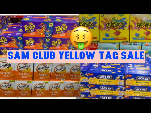 Sam's Club Yellow Tag Sale Event 2024 - Amazing Deals🤑 #yellowtagsale