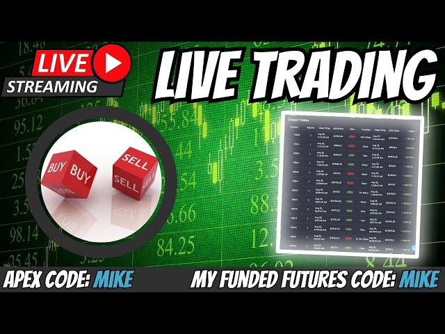 🔴 Live Day Trading!  | Bookmap | Take Profit Trader APEX, My Funded Futures and Tradeify