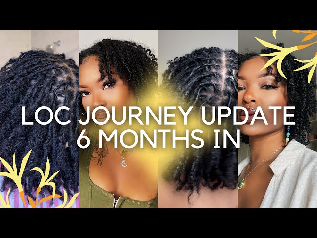 DIY LOC JOURNEY UPDATE ✽ 6 months in! ✽ videos, products, what I’ve learned thus far!