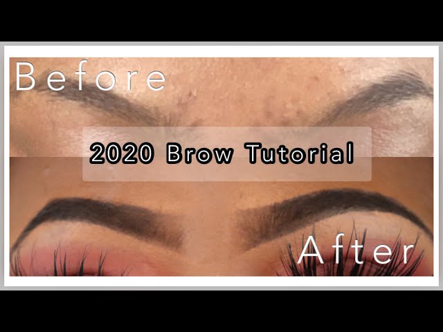 2020 BROW TUTORIAL| SweetPetiteLatrice