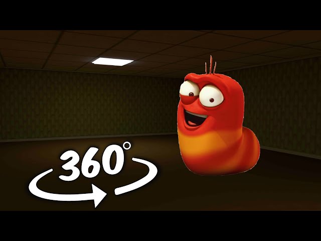 oi oi oi red larva chase you in Backroom But It's 360 degree video #2