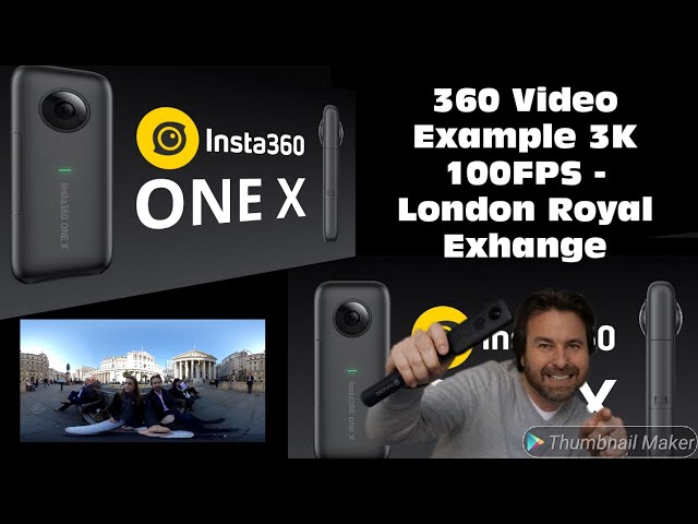 Insta360 One X - London Royal Exhange In 360