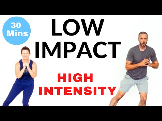 Low impact, high intensity intermediate home cardio workout