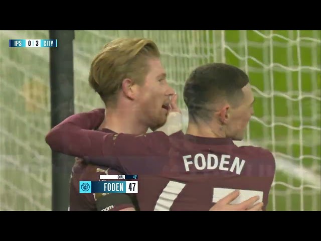 HIGHLIGHTS   IPSWICH 0 6 MAN CITY   Foden 2, Kovacic, Doku, Haaland