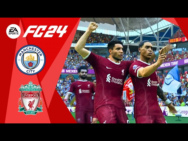 PS5 FC 24 Manchester City vs Liverpool | Premier League