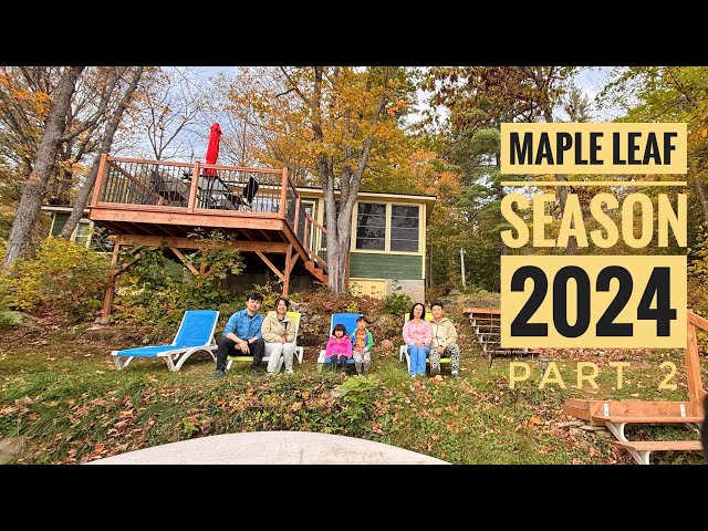 2024 Maple Leaf Season Road Trip🍁 Lanark McDonald’s Corner Part 1 20241005-06 Ontario Fall Season