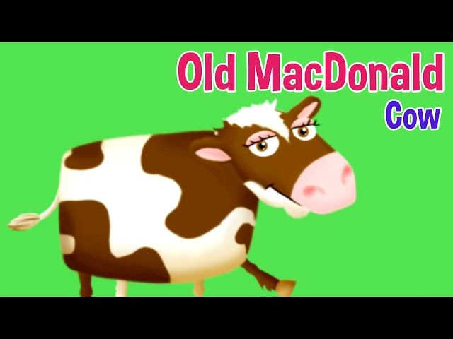 Old Macdonald Had a Farm eieio! (Cow) Songs for Kids by Oxbridge Baby!