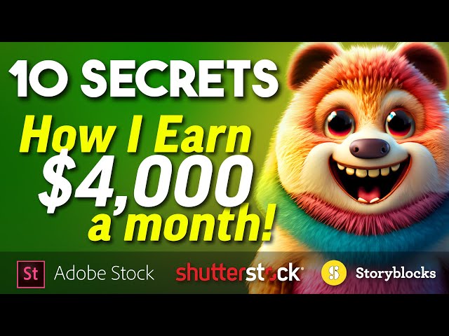 Do These Things to Sell More Photos, AI Images, Video at #adobestock #shutterstock How to Make Money