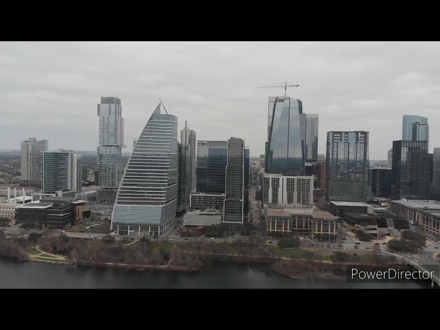 Austin February fly over