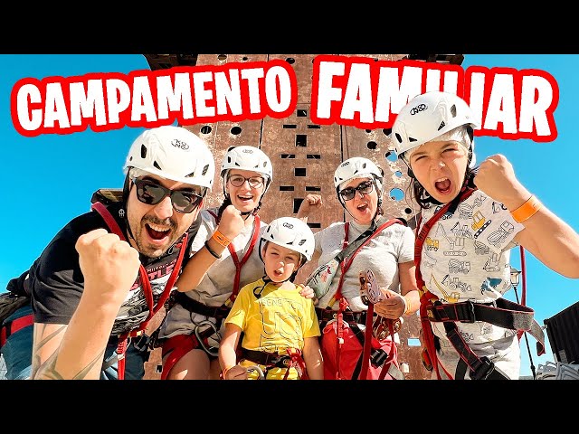 PRIMERAS VACACIONES en un CAMPAMENTO para FAMILIAS de AVENTURA