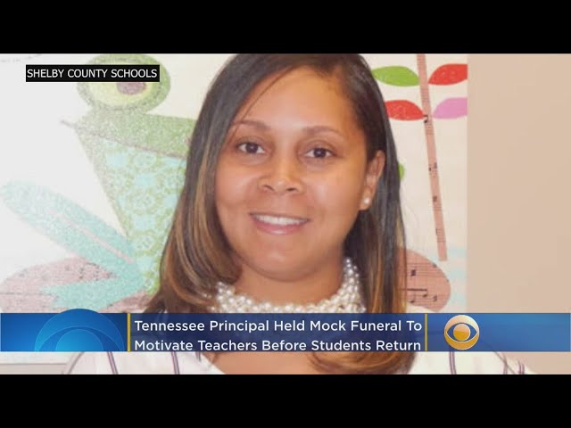 School Principal Holds 'Mock Funeral' To Motivate Teachers