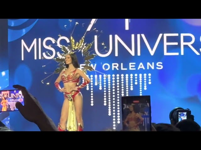 Miss Philippines Celeste Cortesi Audience View Miss Universe 2022 National Costume Darna