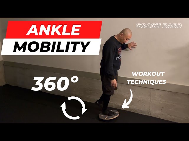 4 Ankle Mobility Exercises for Injury Prevention | 360° Ankle Movement with Coach Baso