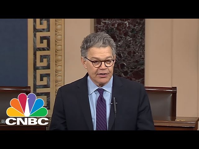 Senator Al Franken Resigns From US Senate | CNBC