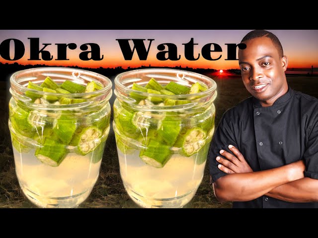 Okra water drink 15 minutes before bed!!