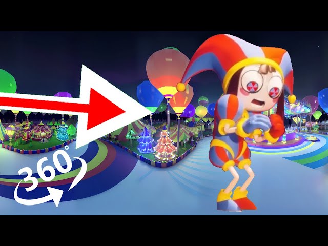 FIND digital circus | Pomni - looking for a challenge 360° VR video