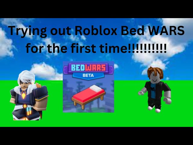 Me trying out Roblox Bedwars for the first time!! | Roblox | Bedwars