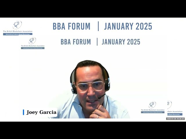 BBA FORUM | JANUARY 2025: What is Xapo Bank? - Joey Garcia