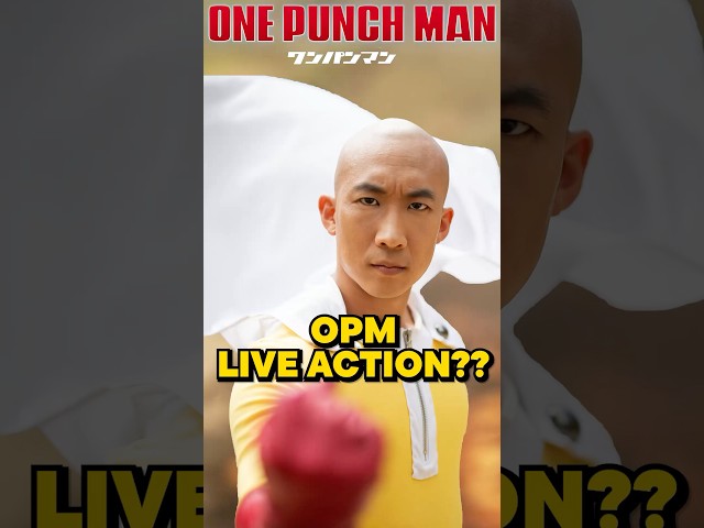 One Punch Man Live Action Movie is Real 🤨 #animeanxiety #onepunchman