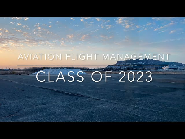 Confederation College Aviation Flight Management: Class of 2023