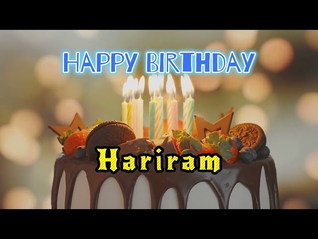 Happy Birthday To You Hariram