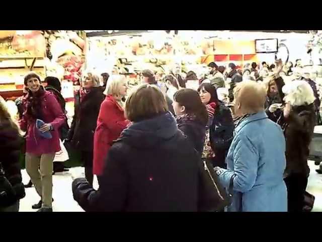 International Womens Day 2015 - Flash Mob in Tameside