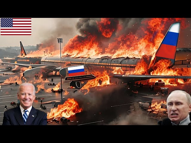 Massive explosion at Moscow airport!! US Elite Forces begin counterattack Using Laser weapons