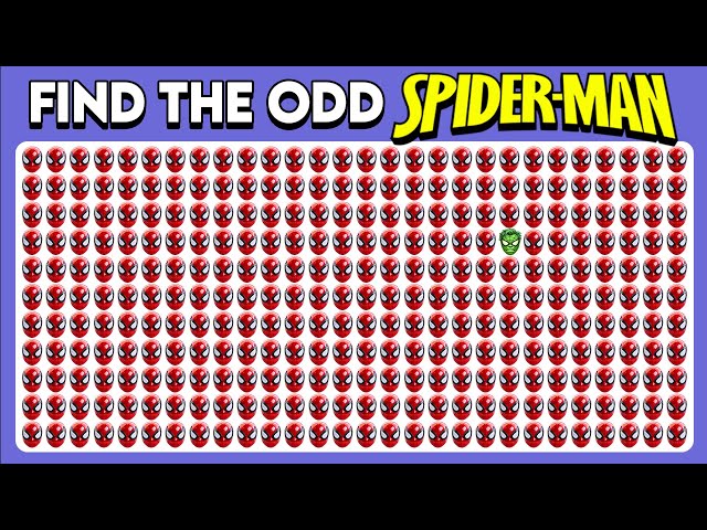 Find the odd Emoji Out 🕷🕸 Superheroes Edition 🦸‍♂️🦸‍♀️ Marvel & DC Quiz