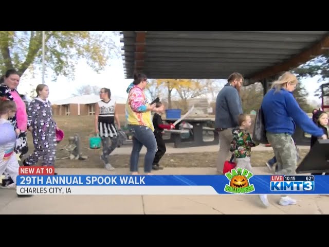 Charles City hosts 29th annual spook walk