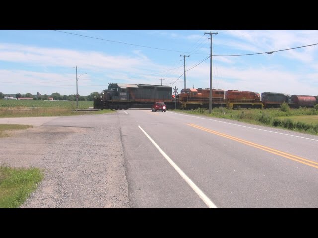 Vidéos de trains #24 : Chemin de fer Québec-Gatineau, subdivision Trois-Rivières