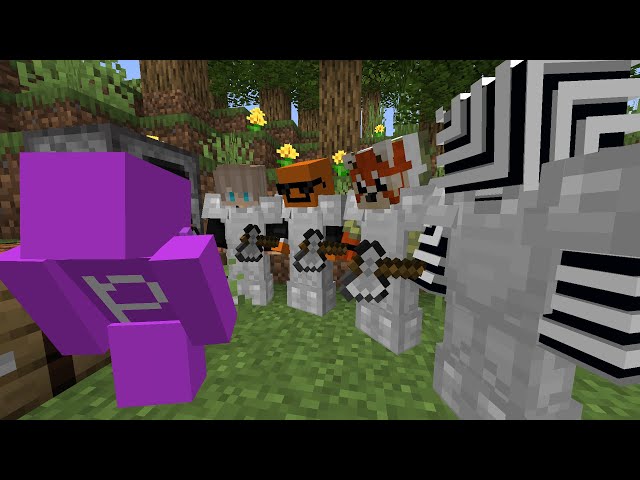 Minecraft Manhunt - 4 Hunters