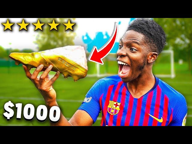 WORLDS MOST EXPENSIVE FOOTBALL BOOTS vs SV2!!