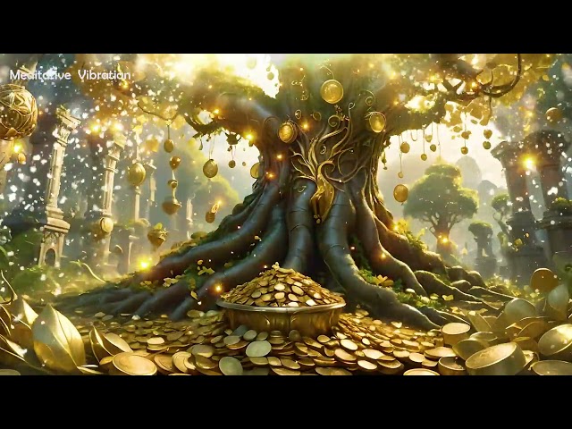 Golden Tree of Abundance | Attract Health, Money and Love | 528 Hz Remove All Barriers, Attract Luck